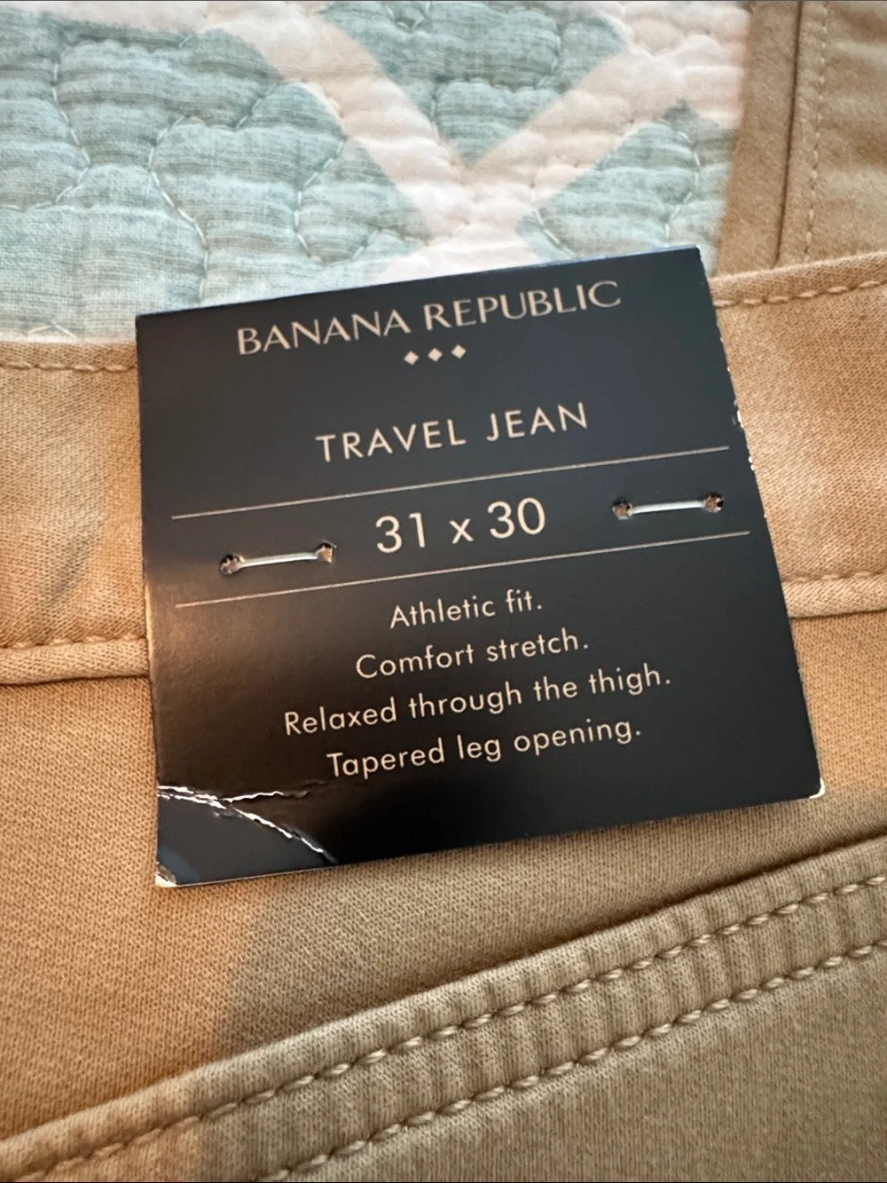 Banana Republic khaki  Travel Jeans